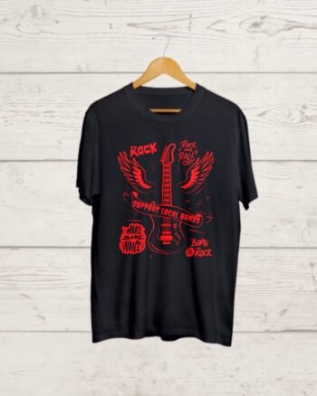 Buy Support Local Bands Black T shirt