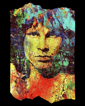 Jim Morrison Graffiti