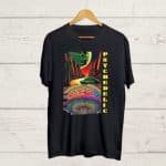 Psychedelic print Black T shirt