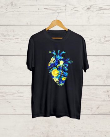 Buy Van Gogh Heart print T shirt