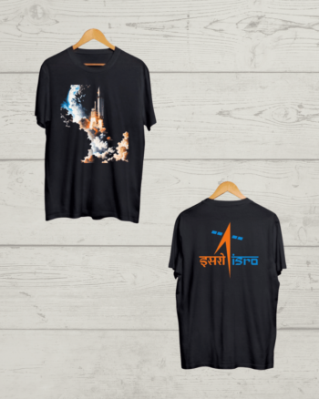 Both side Chandrayaan 3 print T shirt
