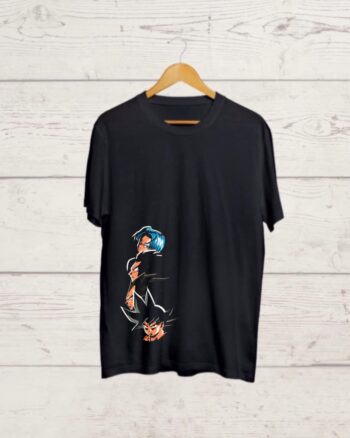 DragonBall Z Round Neck Black Tshirt
