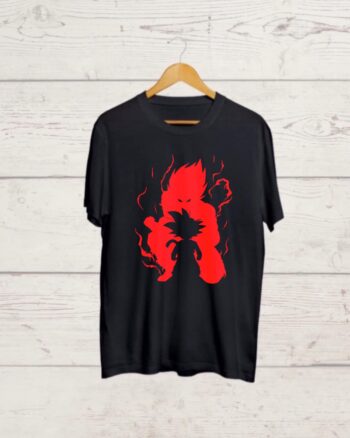 Buy DragonBallZ print Black Tshirt