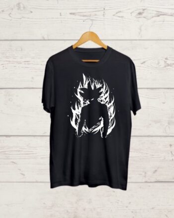 Buy Goku print Black T shirt