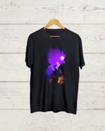 Goku print Black T shirt