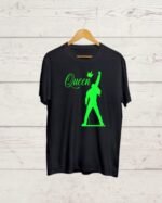 Buy The Queen print Black T shirt