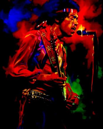 Legendary Guitarist Jimi Hendrix