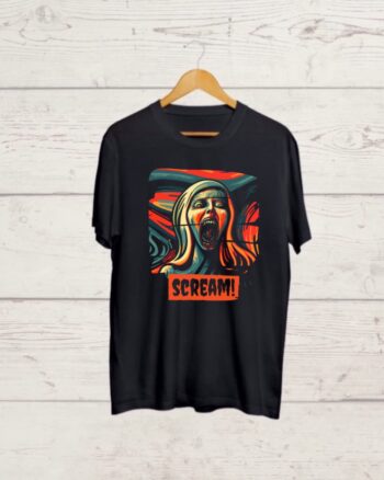 Buy Horror theme Black T shirt