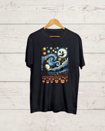 Buy Starry Night Black T shirt