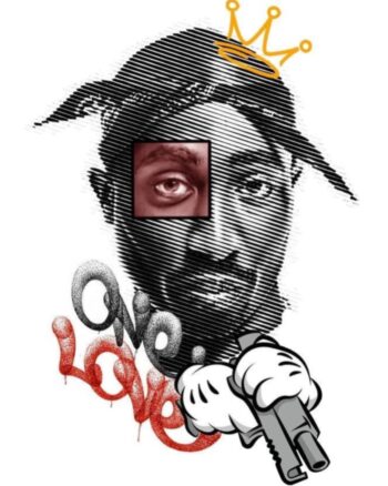 Gangster Tupac Shakur