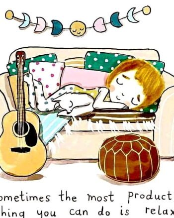 All you need to do is relax