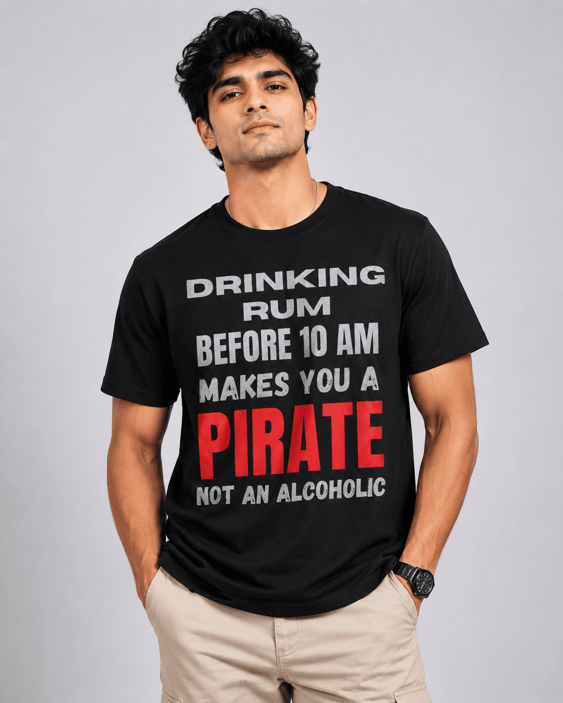 A1AAD245-FC17-412B-B966-ADAE2B5F9172 Buy Drinking Confessions Black T shirt - Image 1
