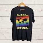 Buy Global Citizen Black T shirt