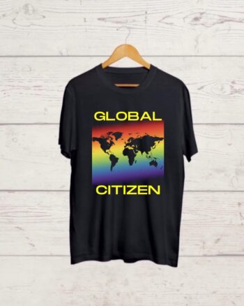 Buy Global Citizen Black T shirt