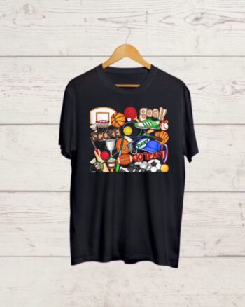 Buy Sports Enthusiast Black T shirt
