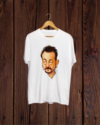 Buy Sanju Baba print white T shirt