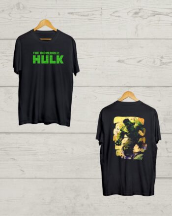 Both side the Incredible Hulk T shirt