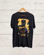 Buy Black Panther print Black T shirt