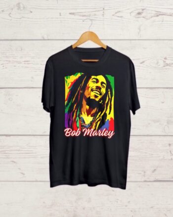 Buy Bob Marley print Black T shirt