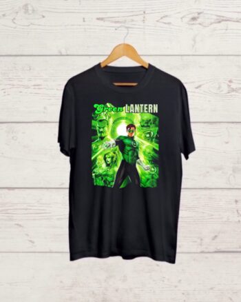 Buy Green Lantern print Black T shirt