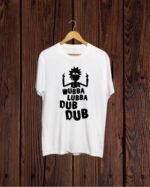 Rick and Morty print White T shirt