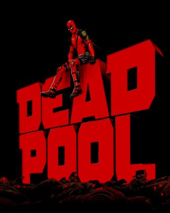 Buy DeadPool print Black T shirt Marvel Comics print pack of 2 Tshirts