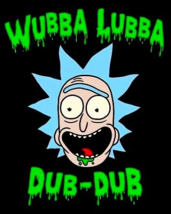 Buy Rick and Morty print Black T shirt