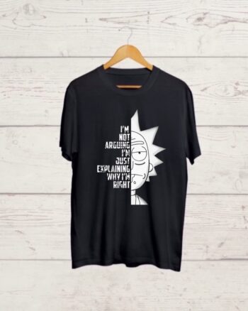 Buy Rick n Morty Black T shirt