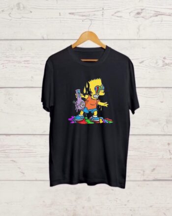 Buy Stoned Garfield Black T shirt