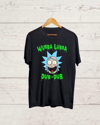 Buy Rick and Morty print Black T shirt