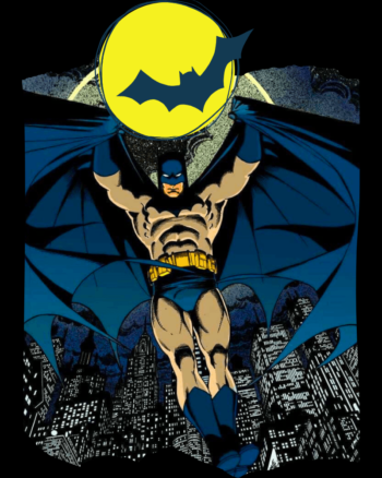 Batman print Black Tee shirt