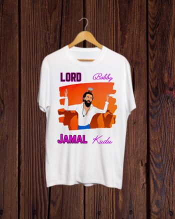 Buy Lord Bobby print white T shirt
