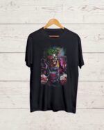 Buy Bloody Joker print Black T shirt