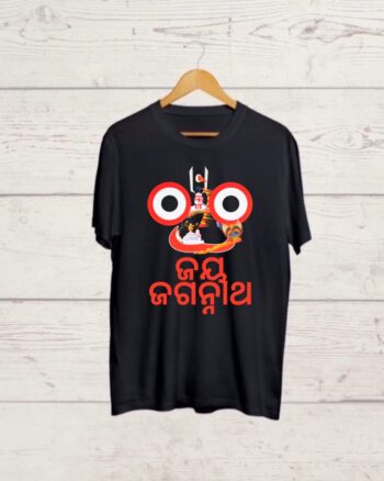 Buy Jai Jagannath Black T shirt