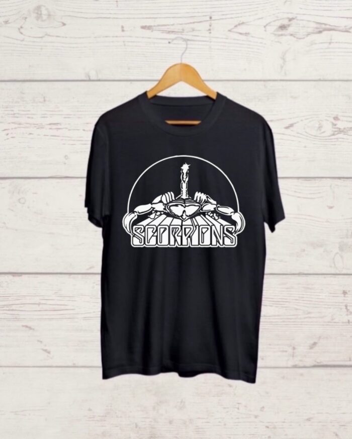 Buy Scorpions Black T shirt