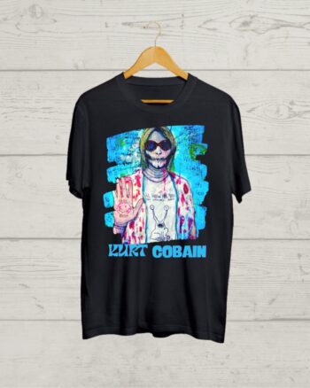 Kurt Cobain in Zombie Avatar T shirt