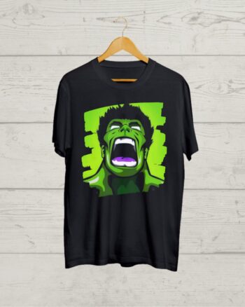 Marvel Comics Hulk print T shirt