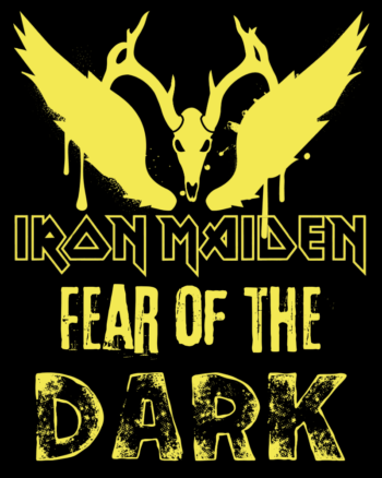 Both side print Iron Maiden T shirt