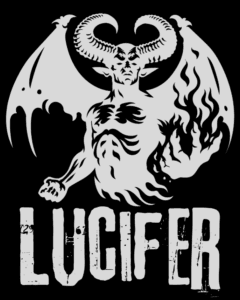 Both side print Lucifer T shirt