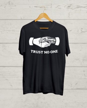 Buy Sadist Quote print Black T shirt