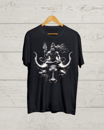 Buy Shiva Black T shirt