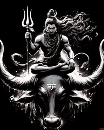 Buy Shiva Black T shirt
