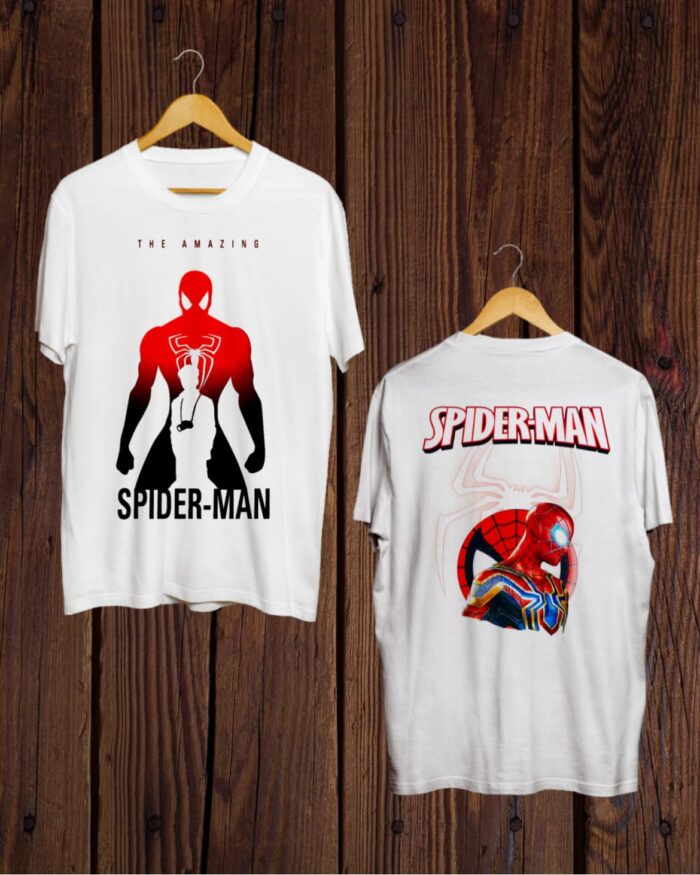 Buy Both side print Spiderman T shirt