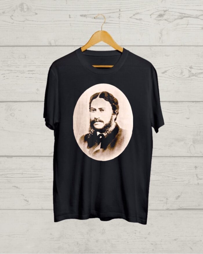 Buy Michael Madhusudan Dutta Black T shirt