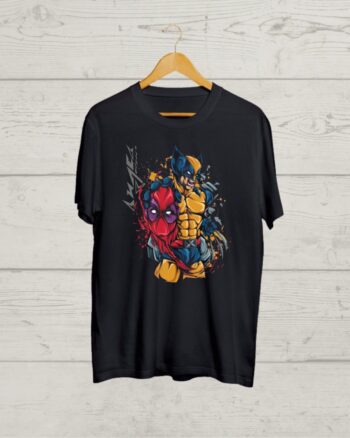 Buy Deadpool Black T shirt
