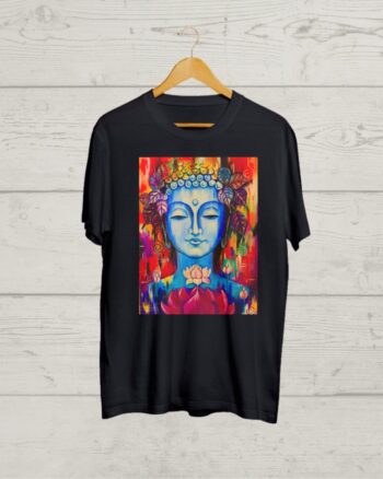 Buy Gautam Buddha Black T shirt