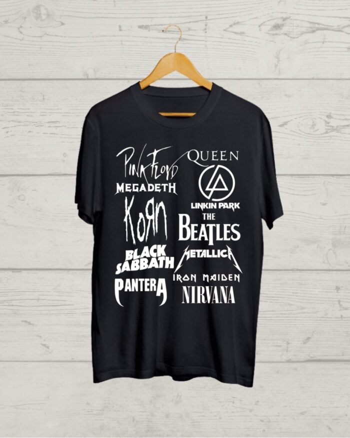 Legends of Rock n Roll Black T shirt