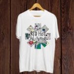 Buy RHCP Round neck White T shirt