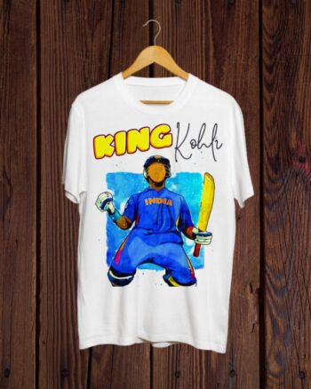 Buy Virat Kohli print white T shirt