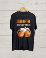 Buy Lord of the Drinks Black T shirt